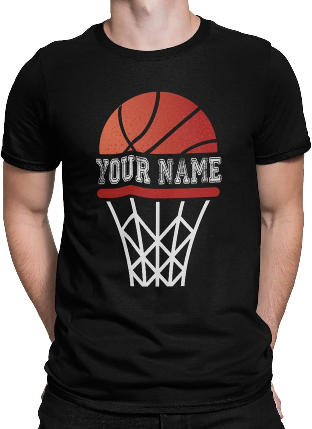 Custom Basketball Funny TShirt Personalized Name Gift Idea