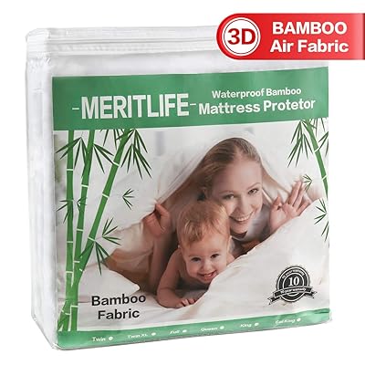 meritlife bamboo mattress protector