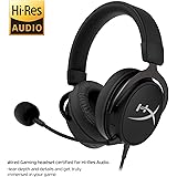 HyperX Cloud Mix Wired Gaming Headset + Bluetooth Option - Game and Go - Detachable Microphone - Signature Comfort - Lightweight - Multi Platform Compatible (HX-HSCAM-GM)