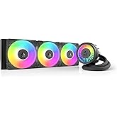 Arctic Liquid Freezer III Pro 360 A-RGB (Black) - AIO CPU Cooler, 3 x 120 mm Water Cooling, 38 mm Radiator, PWM Pump, VRM Fan