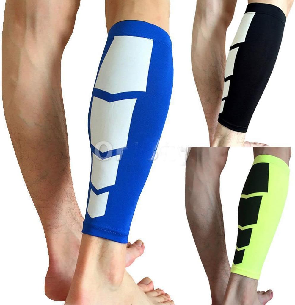 Knee wraps Compression Calf Wrap Supporter Sport Bike Leg Shin Sleeve Brace Protective Gear lifting knee straps