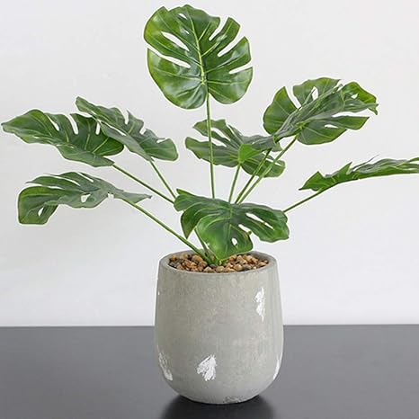 Amazon フェイクグリーン 緑 葉 リアル インテリア 人工観葉植物 置物 花瓶付き 枯れないグリーン 北欧 陶器 茎シート付 飾り 装飾 ホーム オフィス 光触媒 Ct触媒 玄関 ダイニング 人工観葉植物 オンライン通販