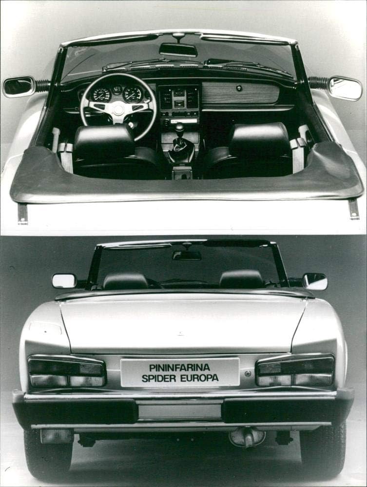 Photographs - Vintage photo of Pininfarina Spider Europa