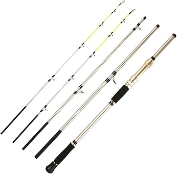 Amazon Dream Boy Kkk マックスパワー kg インショア ビッグゲーム 40ポンド サーフロッド 4セクション H Xh 2チップ 2 4m 2 7m 3 0m キャットフィッシング スピニングロッド 2 7 M Dream Boy Kkk ロッド 竿