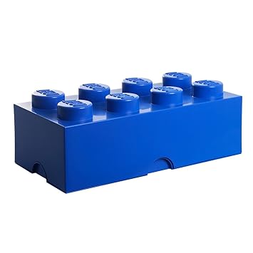 R.C. LEGO Storage Brick 8 blau | RC40041731