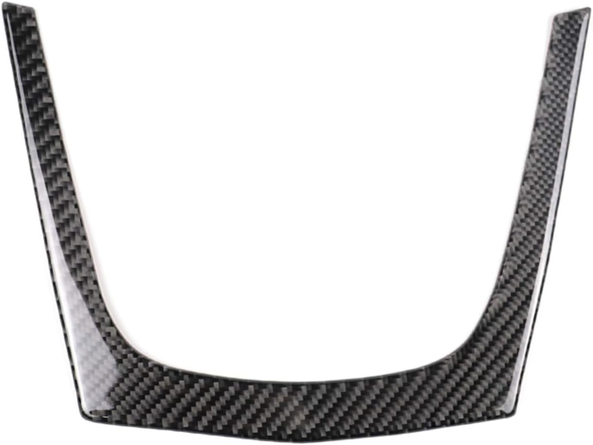 hors Carbon Fiber Interior Instrument Middle Dashboard Control Button Panel Frame Decal Cover Trim for Cadillac XT5 2017–Present 05