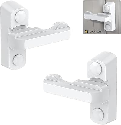 HomeSecure x2 Sash Jammers for uPVC Windows & Doors White