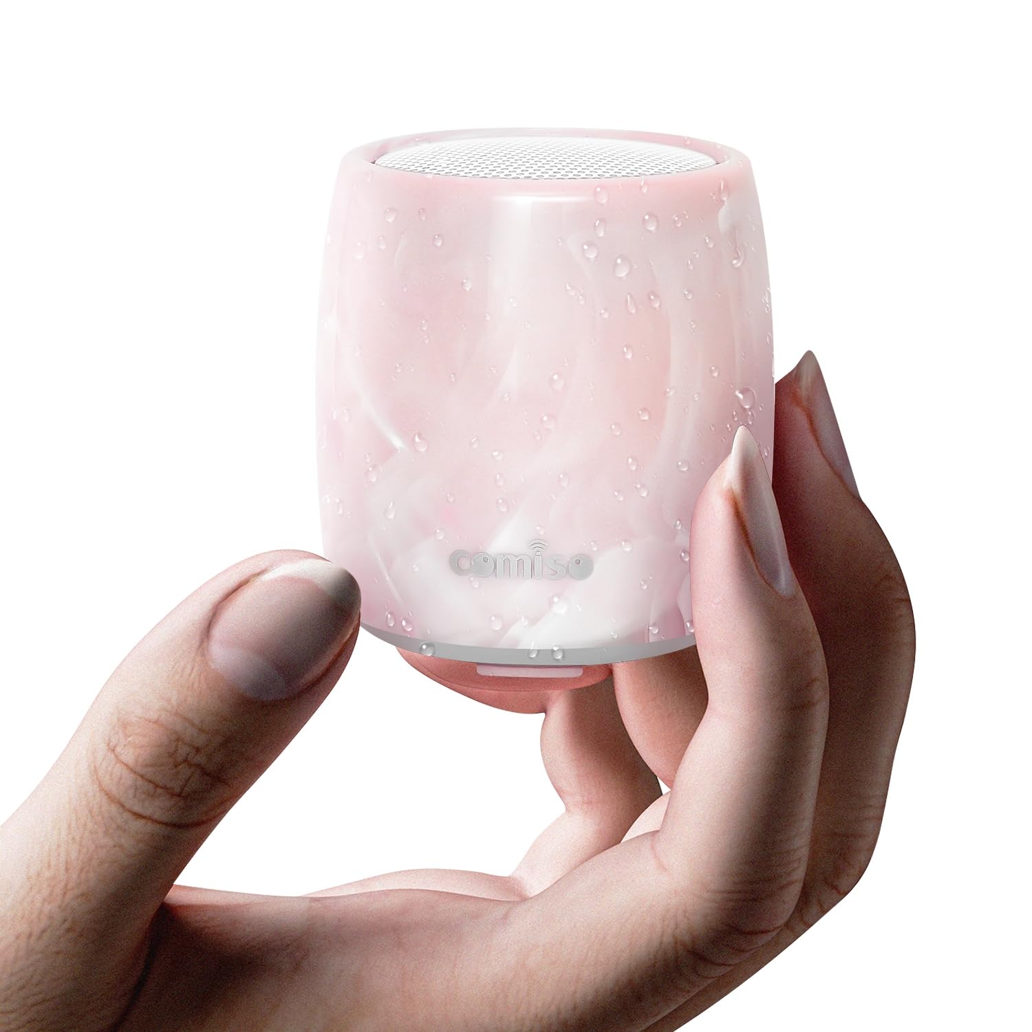 Photo 1 of comiso Small Speaker, IPX7 Waterproof Bluetooth Speaker with Stereo Sound and Robust Bass, Mini Speakers with Hands-Free Call, Portable Speakers for Shower, Indoor & Outdoor, Gift for Men, Women