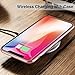 VANMASS iPhone X Case Matte Finish Flexible Soft Gel TPU Sleek Cover Shell with Thin Slim Fit and Apple Original Natural Touch for Apple iPhone X - Dark Blue