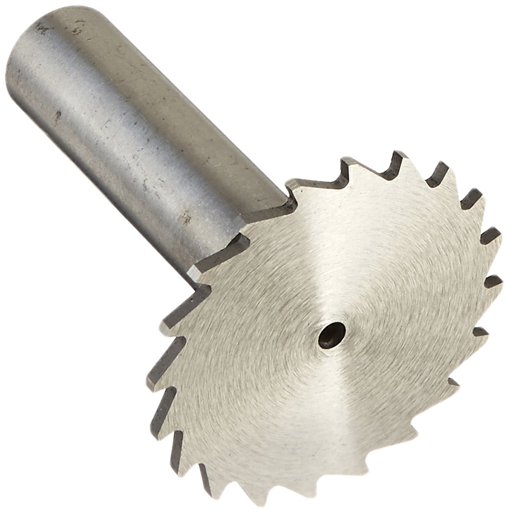 Whitney Tool 615004M42 Keyseat Milling Cutter, Style 110, 11/2" Cutting Diameter, 1/16" Cutting