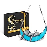 Kershyapet Rainbow Bridge Cat Memorial Gifts for Loss of Cat Suncatcher, Handcrafted Stained Glass Window Hanging, Pet Loss Sympathy Gift for Window, Living Room, Garden