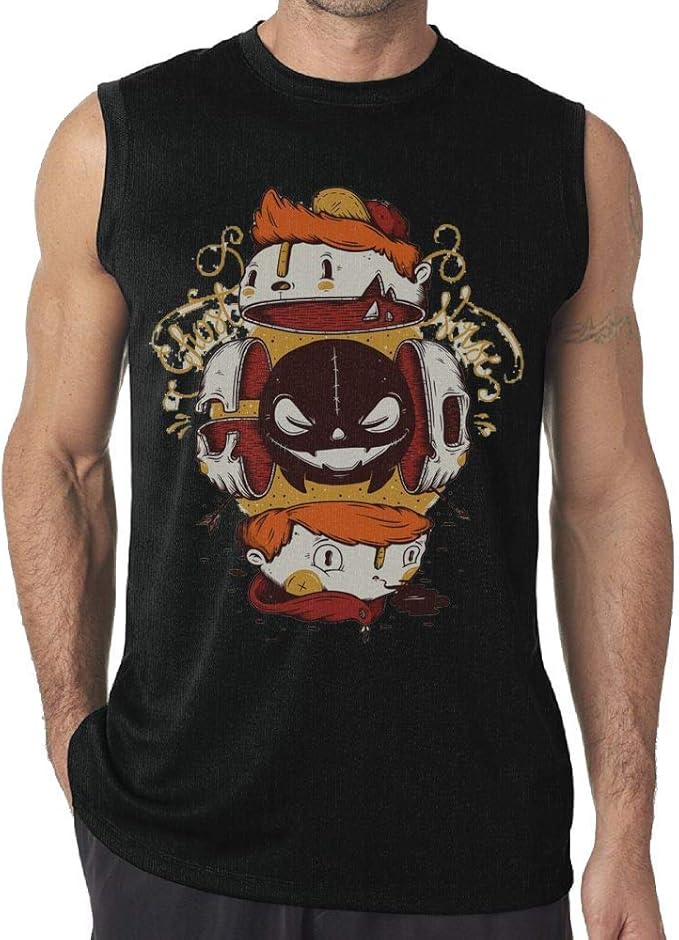 Men Tank Top Monster Tank Top Bodybuilding Vest Sleeveless T Shirt