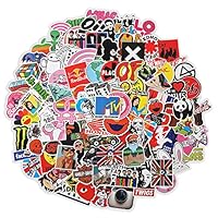 Laptop Stickers(100-400Pcs/Pack)-Waterproof Vinyl Sticker for Teens, Laptop, Luggage, Skateboard, Motorcycle, Bicycle Decal Graffiti Patches(100 Stickers)