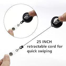 Retractable ID Badge Holder Nurse Badge Reels with