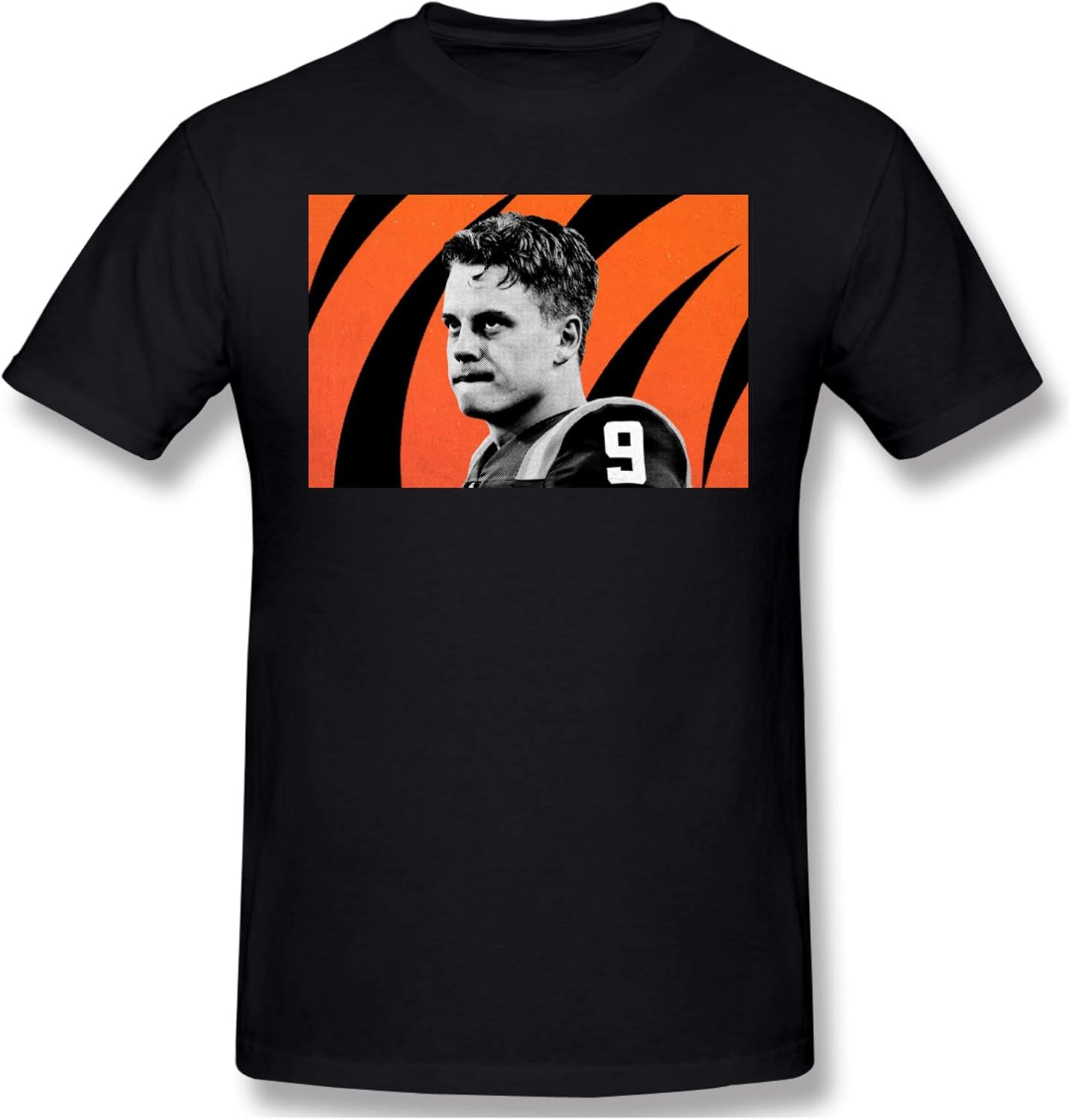 Joe Burrow Fashion Casual for Men Women TShirt Black Clothing