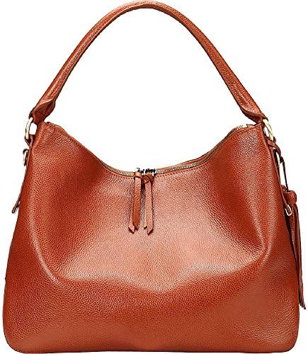 Vicenzo Leather Neely Leather Handbag (Brown)