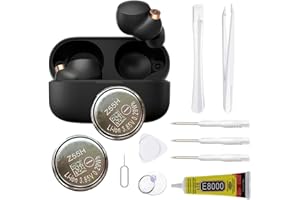 Soseieiu 2X Pack Z55H Battery,2024 New Upgrades Replacement for Sony WF-1000XM4 with Glue Tools 3.85V 75mAh