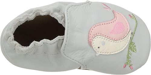 Robeez Baby Girls and Unisex Soft Soles Slip-Resistant Crib Shoes