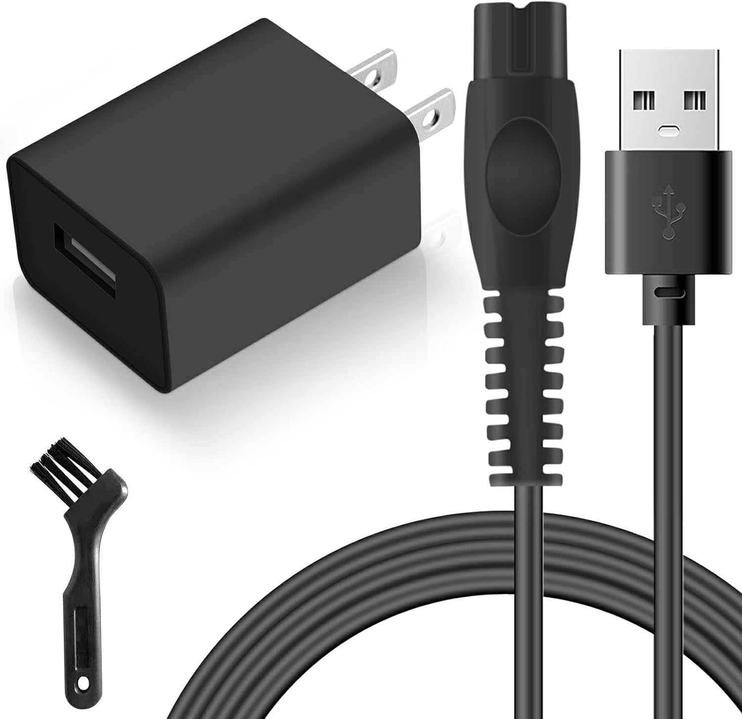 Photo 1 of XIANG BAI QUAN 5V Charger Fit for Philips Norelco One Blade, QP2724 QP2834 MG5900 MG7910 MG5910 MG7900 OneBlade 360 2400 3600 3900 5400 7200 7800 Series Phillips Shaver Charging Cord