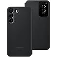 Samsung Official S22 Smart Clear View Cover Black