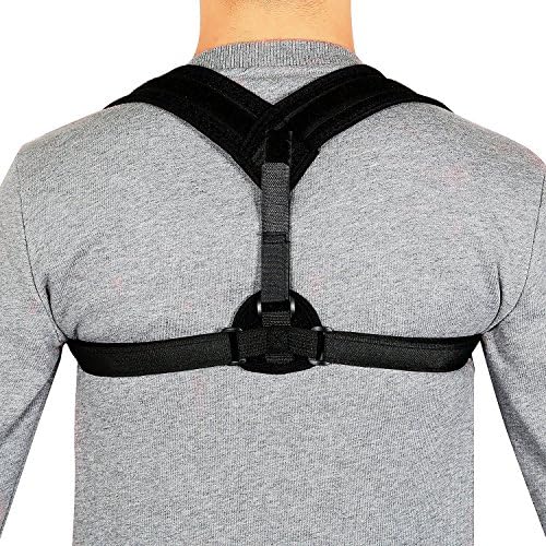 Back Posture Corrector Clavicle Support Brace Adjustable Strap for Kid /Adult , Improve Bad Posture, Shoulder Alignment, Upper Back Pain Relie
