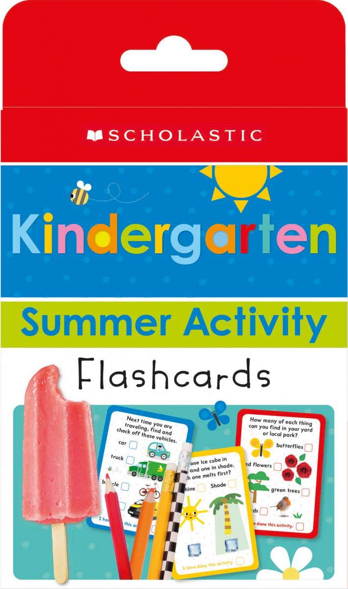 Kindergarten Summer Activity Flashcards Preparing For Kindergarten Scholastic Early Learners Flashcards Scholastic Amazon Com Books