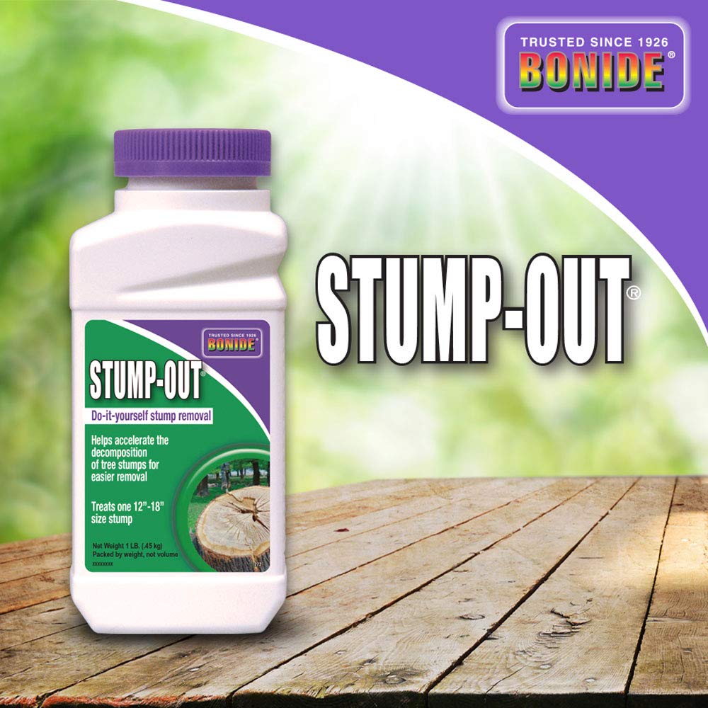 Bonide (BND272) StumpOut,Easy Chemical Stump Remover for Old Tree