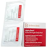 Dr Dennis Gross Alpha Beta Extra Strength Exfoliating Daily Peel - 5 Pack | Best for Breakouts, Dark Spots &amp; Wrinkles - Reduces Oily Skin, Uneven Tone &amp; Enlarged Pores