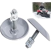 Podoy 2Pack Universal Snow Plow Blade Skid Shoes for Most ATV/UTV, 2877245 Upgrade Heavy-Duty Snowplow Skid Shoes Compatible 