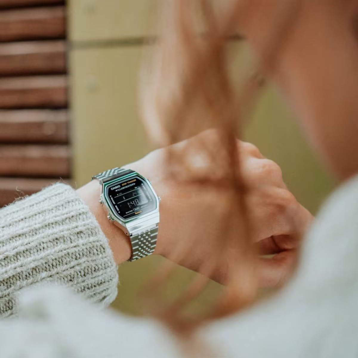 Casio Unisex Digital Quarz Armbanduhr Collection Vintage