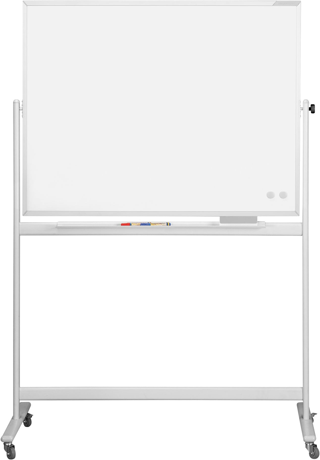 Magnetoplan Whiteboard Type CC, with AN enamelled surface. 1500 x 1000 mm