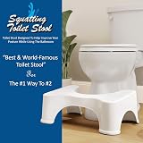 ATEK Bathroom Toilet Stool Squatting Potty Anti Slip Durable Medical Plastic view 3