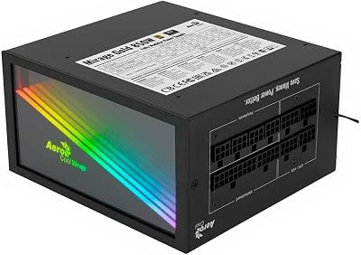Aerocool 850W RGB 80 Plus Gold Modular PSU Japanese Capacitors