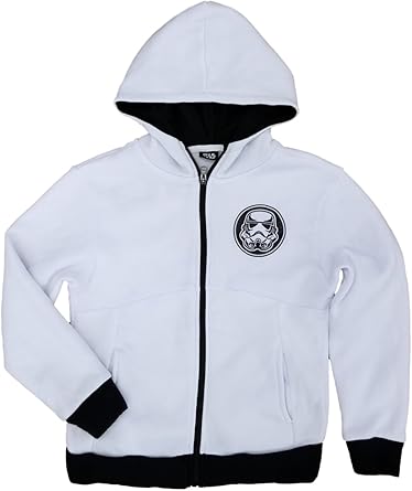 stormtrooper zip up hoodie