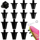 Mengudig 14 Pcs Aluminum Soccer Studs for Nike,Compatible with Puma Umbro M5 Thread Boots,Soft Ground Traction SG Cleats Spikes with Wrench, Lightweight Replacement Set