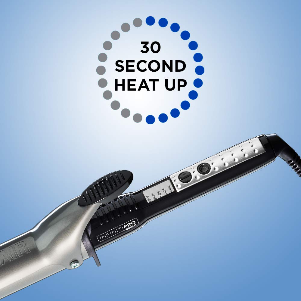 INFINITIPRO BY CONAIR Nano Tourmaline Ceramic Curling Iron, 1 1/2-inch Curling Iron: Beauty