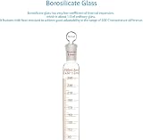 stonylab 250ml Measuring Cylinder Borosilicate Glass w/ Stopper 24/40 Joint view 4
