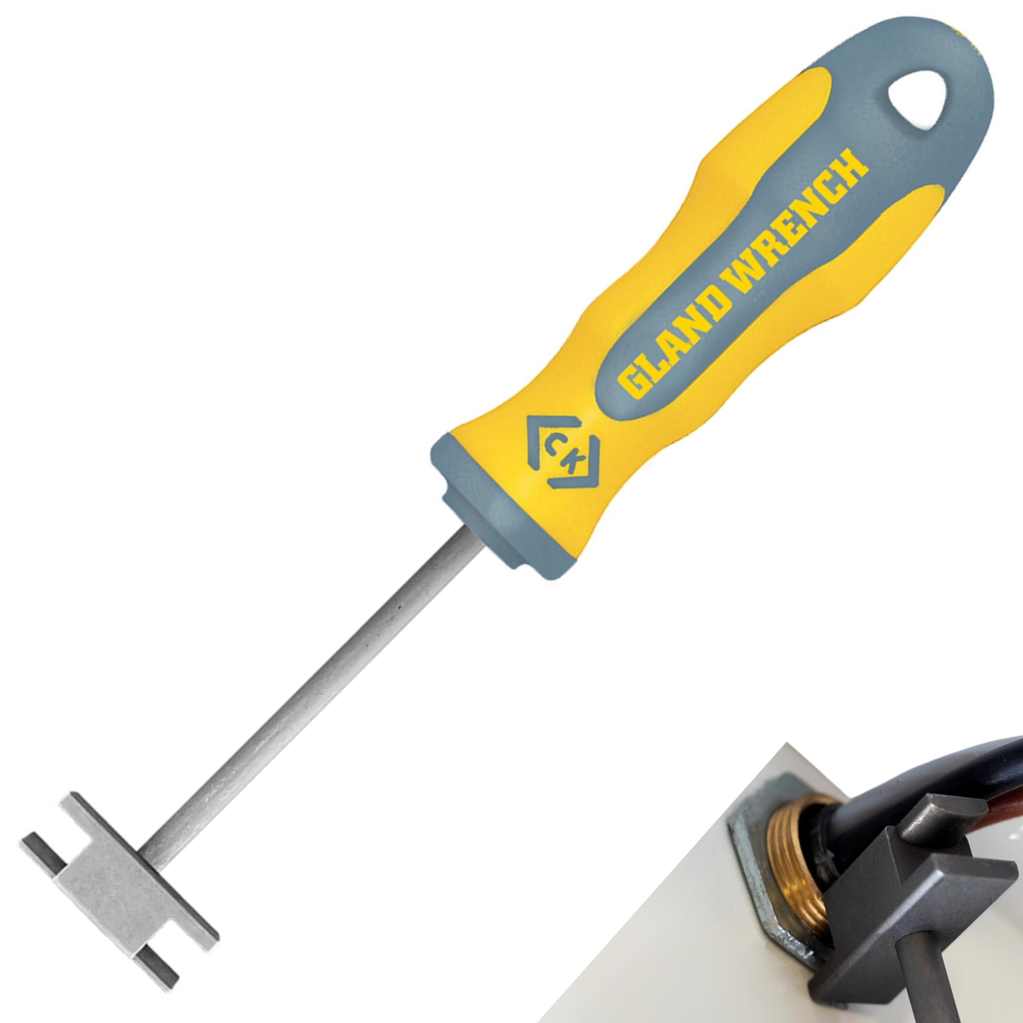 C.K Tools SWA Gland Wrench 20-25mm, Specialist Spanner for Armoured Electrical Cable Nuts, Electrician Tool, Glands Wrenches for Electricians, CK T4765