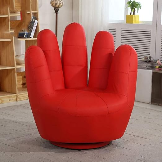 Amadon Lazy Sofa Balkon Stuhl Funf Finger Couch Faul Kinder Single Finger Hocker Sofa Stuhl Computer Stuhl Schlafzimmer Einfache Moderne Lassige Wohnzimmer Sitz Rot L Amazon De Kuche Haushalt