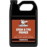 Liquid Rubber EPDM &amp; TPO Primer for RV, Camper &amp; Trailer Roofs, 1 Gallon | High-Performance Primer - Basecoat Improves Adhesion for RV Roof Coating &amp; Sealant on EPDM, TPO, Fiberglass, Camper &amp; Trailer