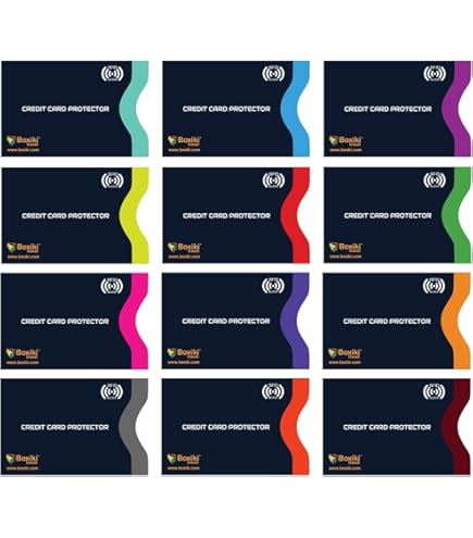 Amazon.com: CAROUSELCHECKS RFID Blocking Sleeves, Pack of 15 (Credit Card  Holders Only) for Identity Theft Protection : Clothing, Shoes & Jewelry