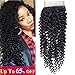 Amella Hair Brazilian Curly Hair 4x4 Free Part Lace Closure (16