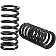 Black Compression Springs (O.D. 1.7" X I.D. 1.25" X Length 3.9" ) 218 Gauge (1/4") Coil Wire - 163 lbs/Inch