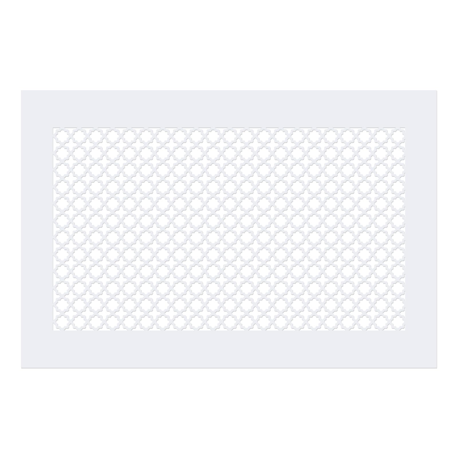 PATIKIL Air Vent Cover Grille for 15.5"x9.5" Duct Opening, Acrylic Glass (PMMA) Decorative Wall Ceiling Hole Cover Register for Home Ventilation Decor
