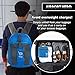 bago Lightweight Small Hiking Backpack for Women and Men - 25L Travel Day Pack - Foldable Hiking Daypack Ultralight for Camping Outdoor Sports - Day Bag Packable Backpack for Travel (Blue)