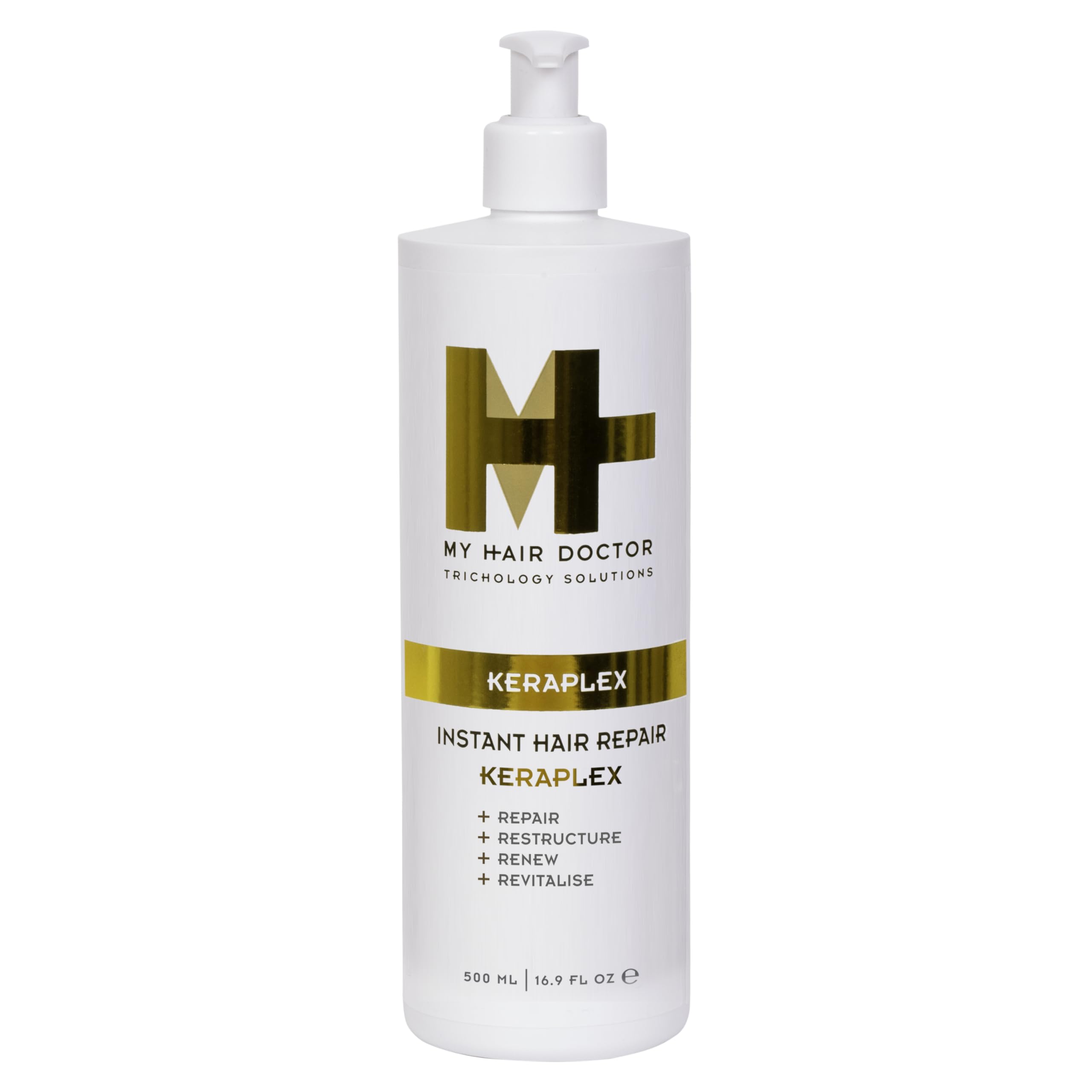 MHD Keraplex Keratin Hair Treatment | Keratin Treatment with Cater Oil | 500ml Miracle Bond Repair For Damaged Hair | Vegan Keratine for Dry Hair — image 1