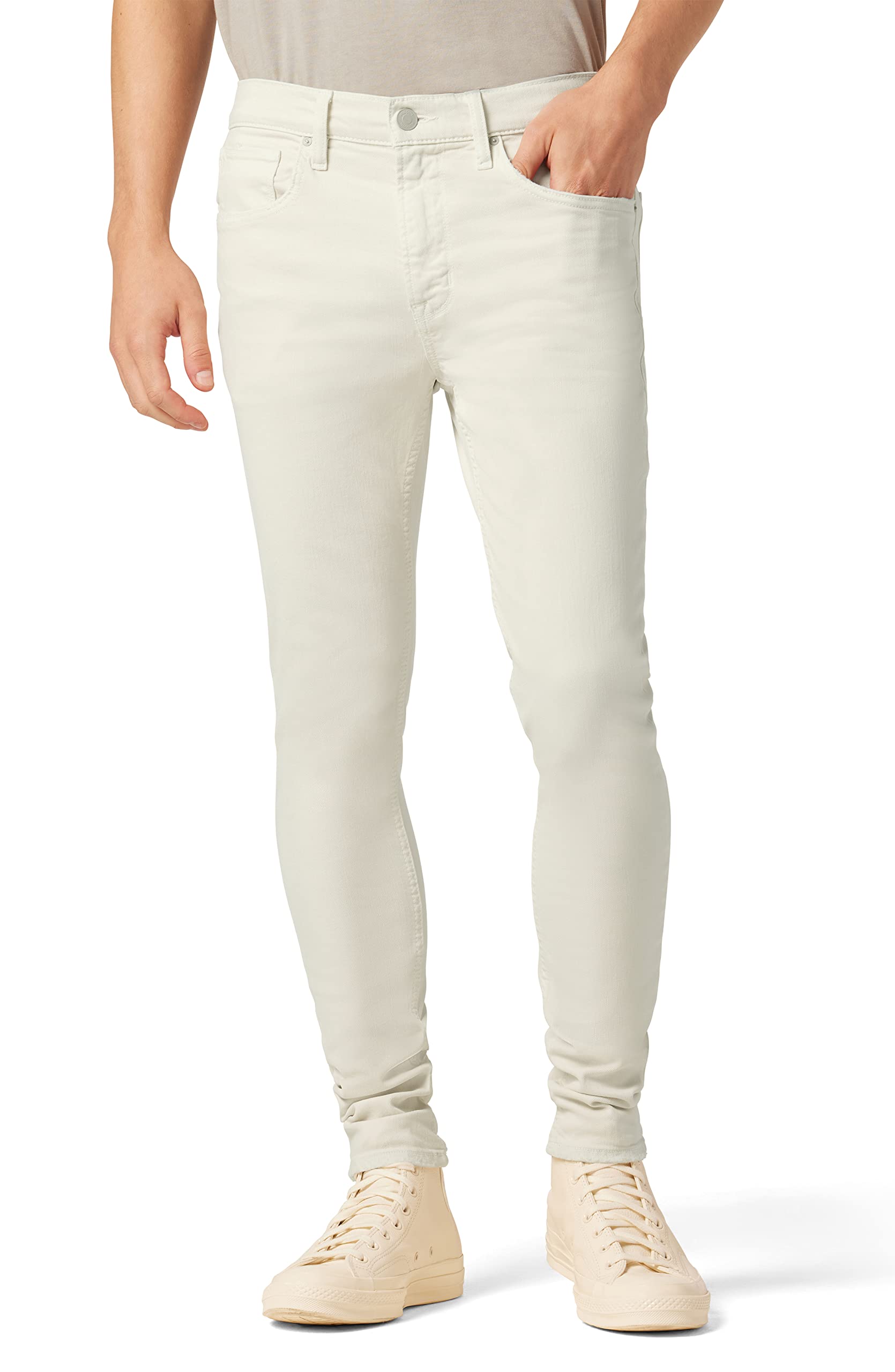 Hudson Jeans Men’s Zack Skinny Jean, White Oak