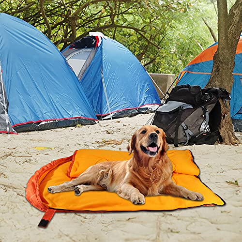 Lifeunion Dog Sleeping Bag with Storage Bag Waterproof Warm Packable