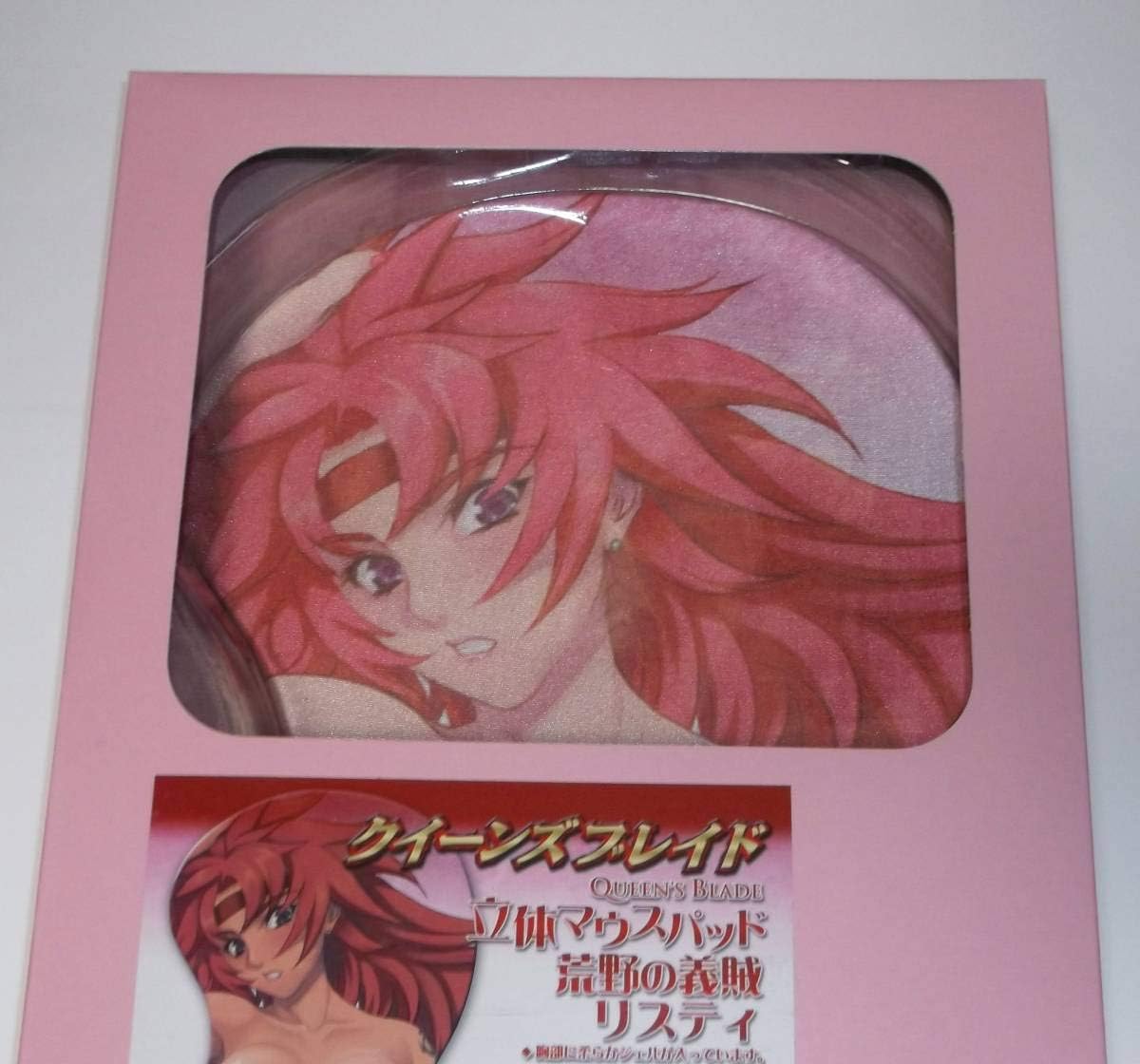 Amazon Co Jp クイーンズブレイド 荒野の義賊 リスティ 立体マウスパッド ポストホビー 限定 パソコン 周辺機器