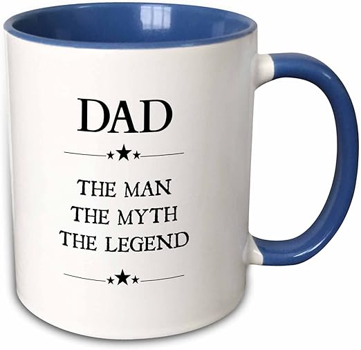 dad the man the myth the legend mug